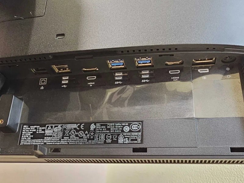 Моноблок DELL OptiPlex 7450 Core i5-7gen/DDR4 4Gb/HDD 500Gb/DVD-RW (полоса) — фото 8