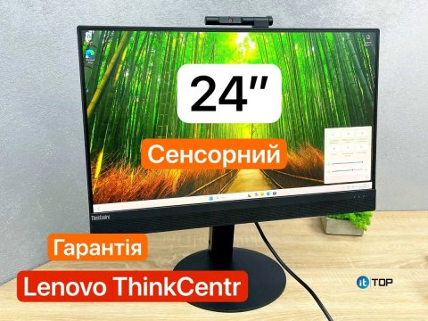 Моноблок Lenovo ThinkCentre 24'' IPS Сенсор/i3-8100/8Gb DDR4/256Гб SSD M920z/ПК/Офісний/Компютер/ідеальні/Потужні.Робоча станція.Asus.Dell iNtel Core