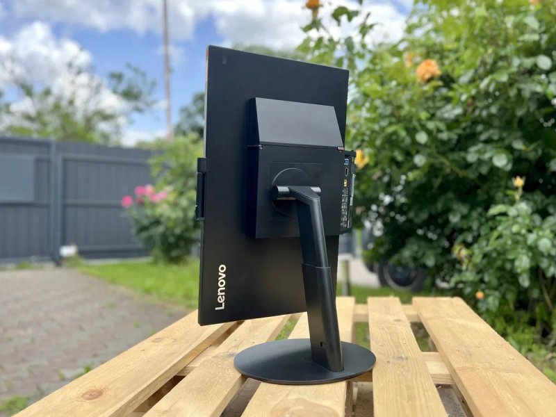 Моноблок Lenovo ThinkCentre M75q-1/Ryzen 3 PRO 3200GE/16GB/512GB/24"FHD IPS/Гарантія/Роздріб/ОПТ — фото 2