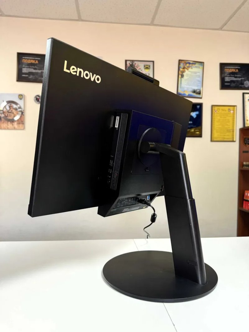Моноблок Lenovo ThinkCentre M75q G2·Ryzen 3 5300GE·4 ядра·16GB·512GB·24"FHD·Гарантія·ОПТ·80+ШТ·безготівка·з ПДВ·для навчання·роботи·бізнесу·ігор·офісу — фото 3
