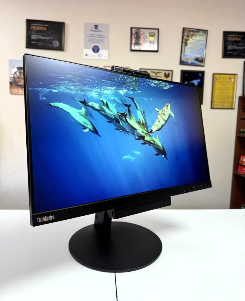 Моноблок Lenovo ThinkCentre M75q G2·Ryzen 3 5300GE·4 ядра·16GB·512GB·24"FHD·Гарантія·ОПТ·80+ШТ·безготівка·з ПДВ·для навчання·роботи·бізнесу·ігор·офісу — фото 4