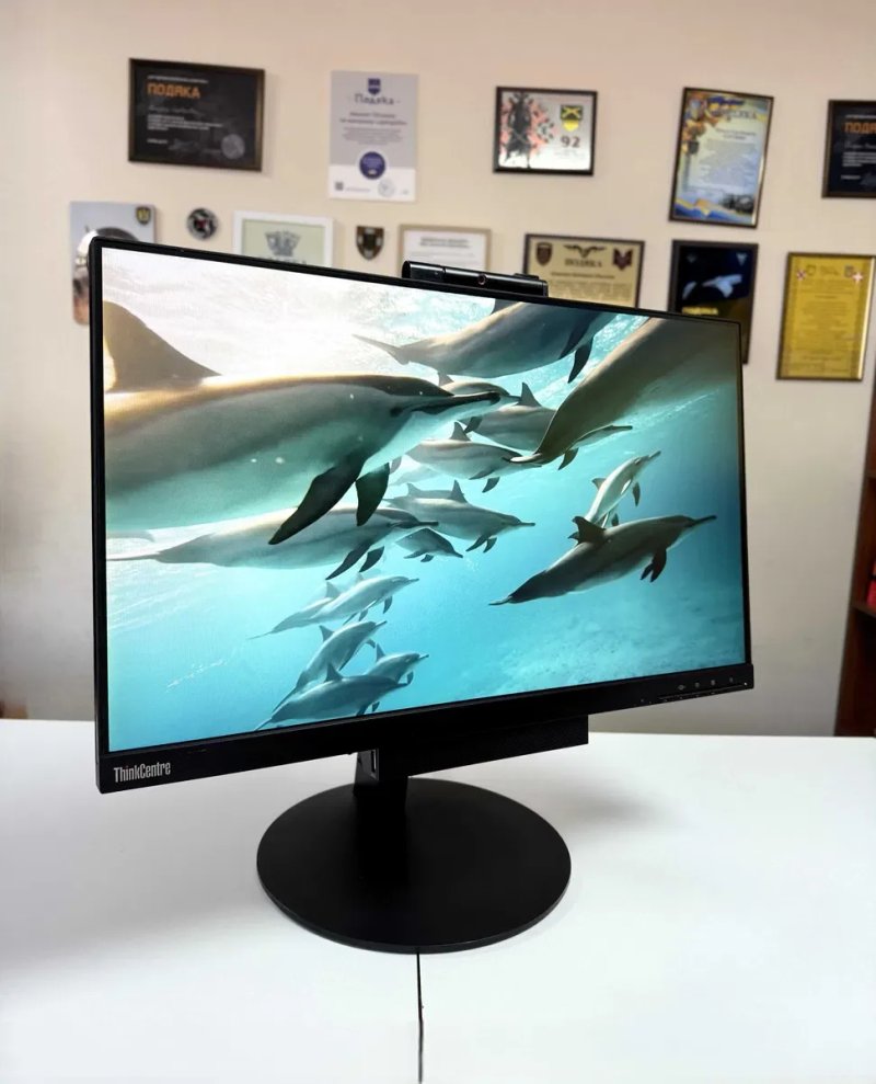 Моноблок Lenovo ThinkCentre M75q G2·Ryzen 3 5300GE·4 ядра·16GB·512GB·24"FHD·Гарантія·ОПТ·80+ШТ·безготівка·з ПДВ·для навчання·роботи·бізнесу·ігор·офісу — фото 8