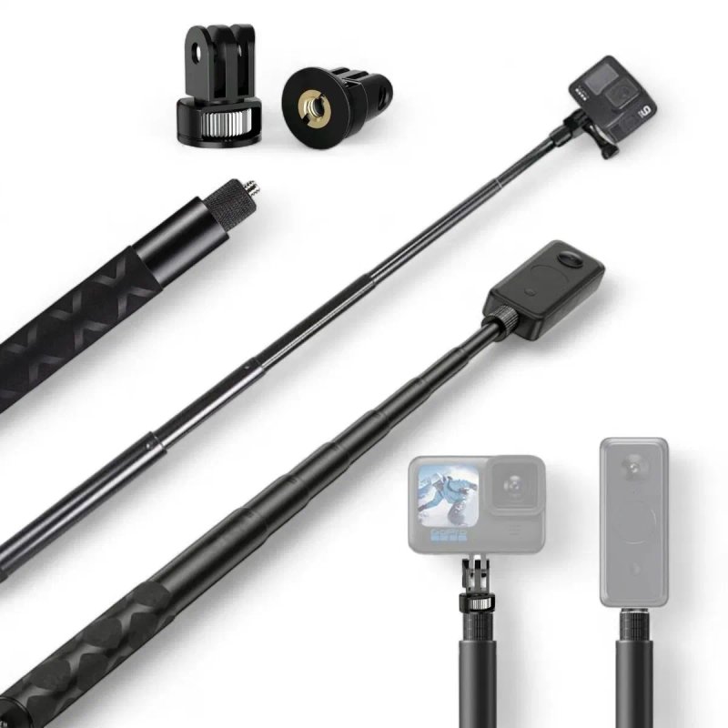 Монопод для екшн камер GoPro, Insta 360, Sony Кріплення для екшн-камер — фото 3
