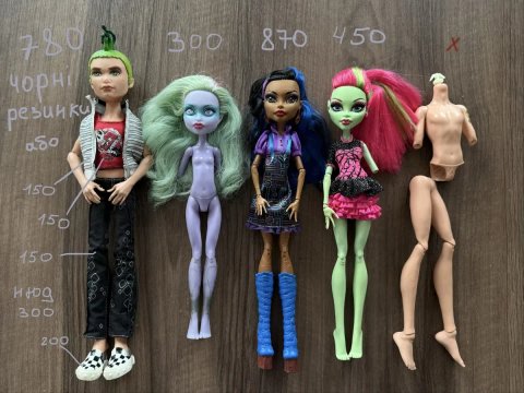 Монстер хай нюд запчастини дьюс твайла робека венера monster high