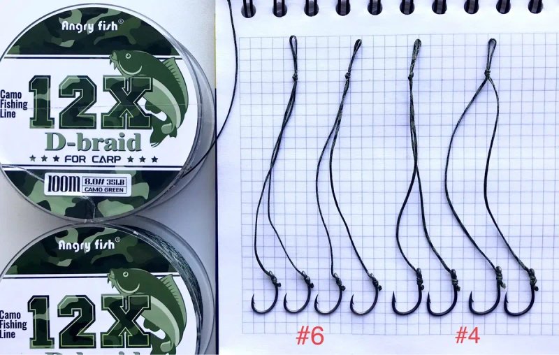 Монтаж  макушатник 80г,120г. Снасть на коропа, карася. — фото 5