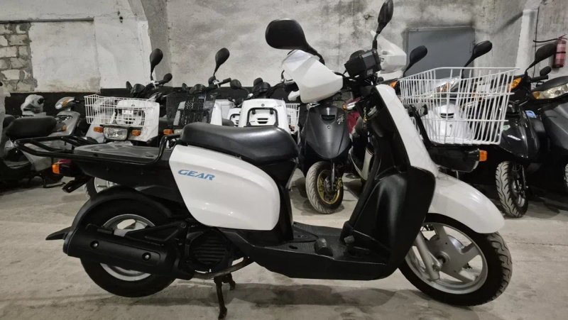 Мопед Yamaha  Gear UA08 з контейнера — фото 4