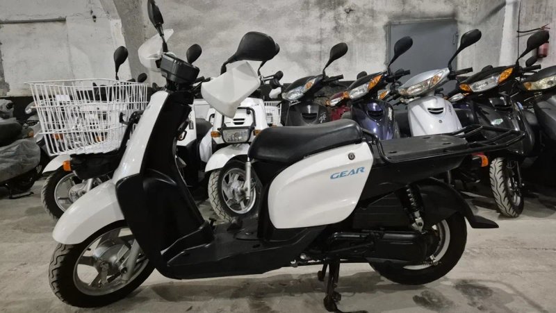 Мопед Yamaha  Gear UA08 з контейнера — фото 5