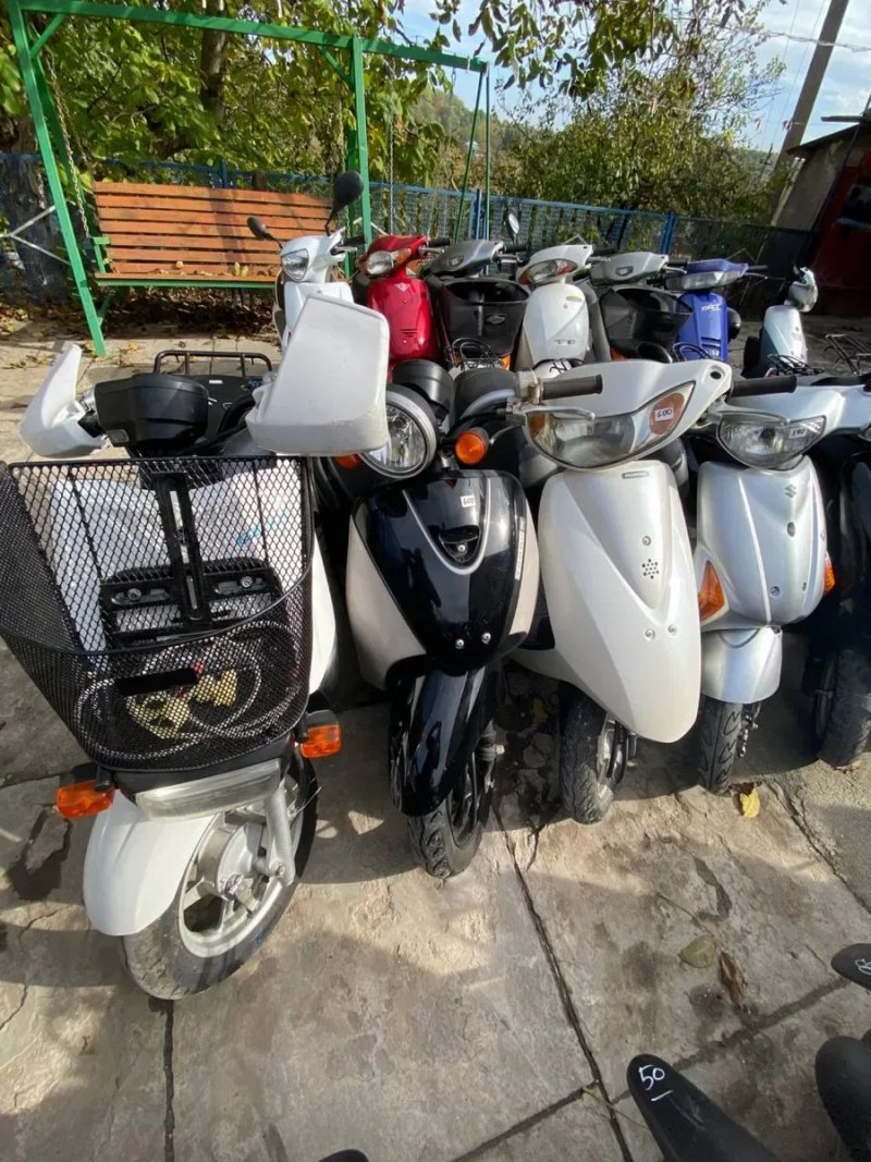 Мопед з контейнера Yamaha jog 36,39,55 .suzuki,Honda dio скутер — фото 2