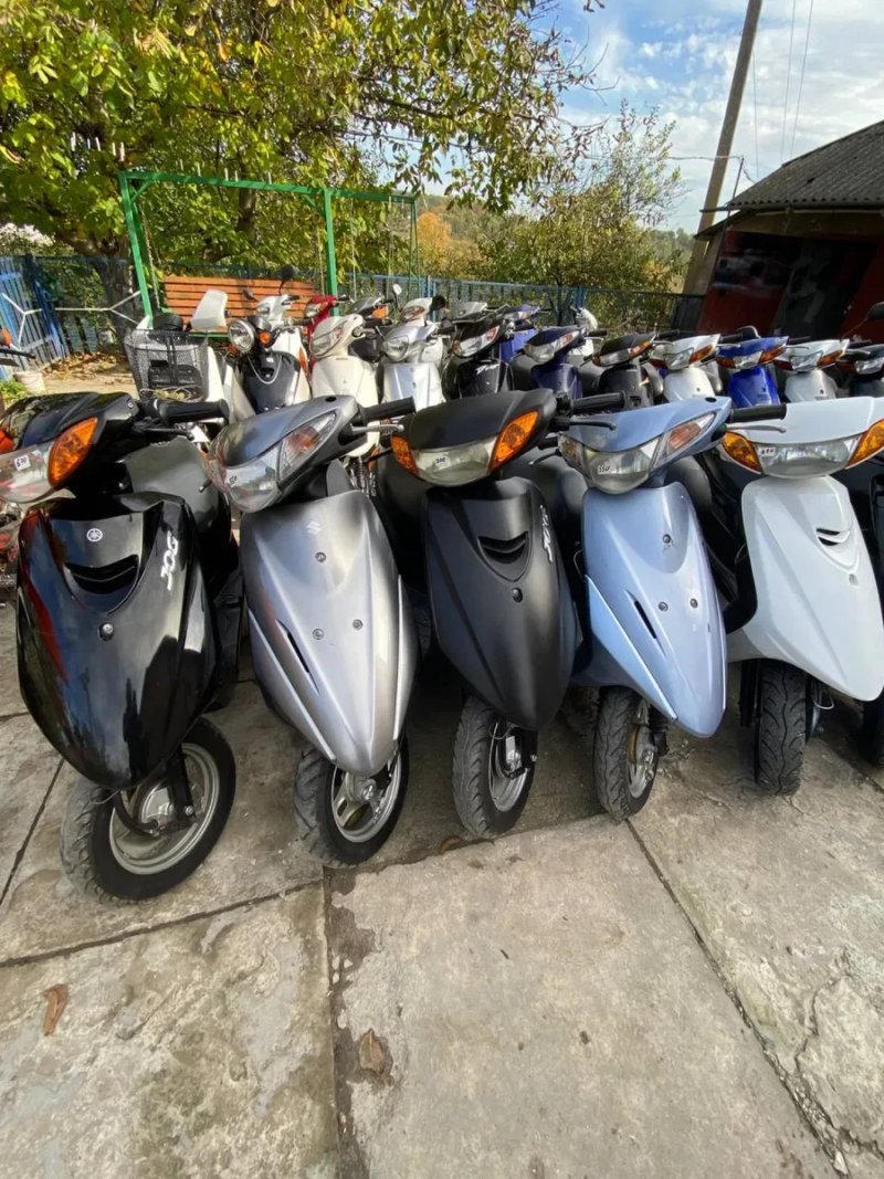 Мопед з контейнера Yamaha jog 36,39,55 .suzuki,Honda dio скутер — фото 4