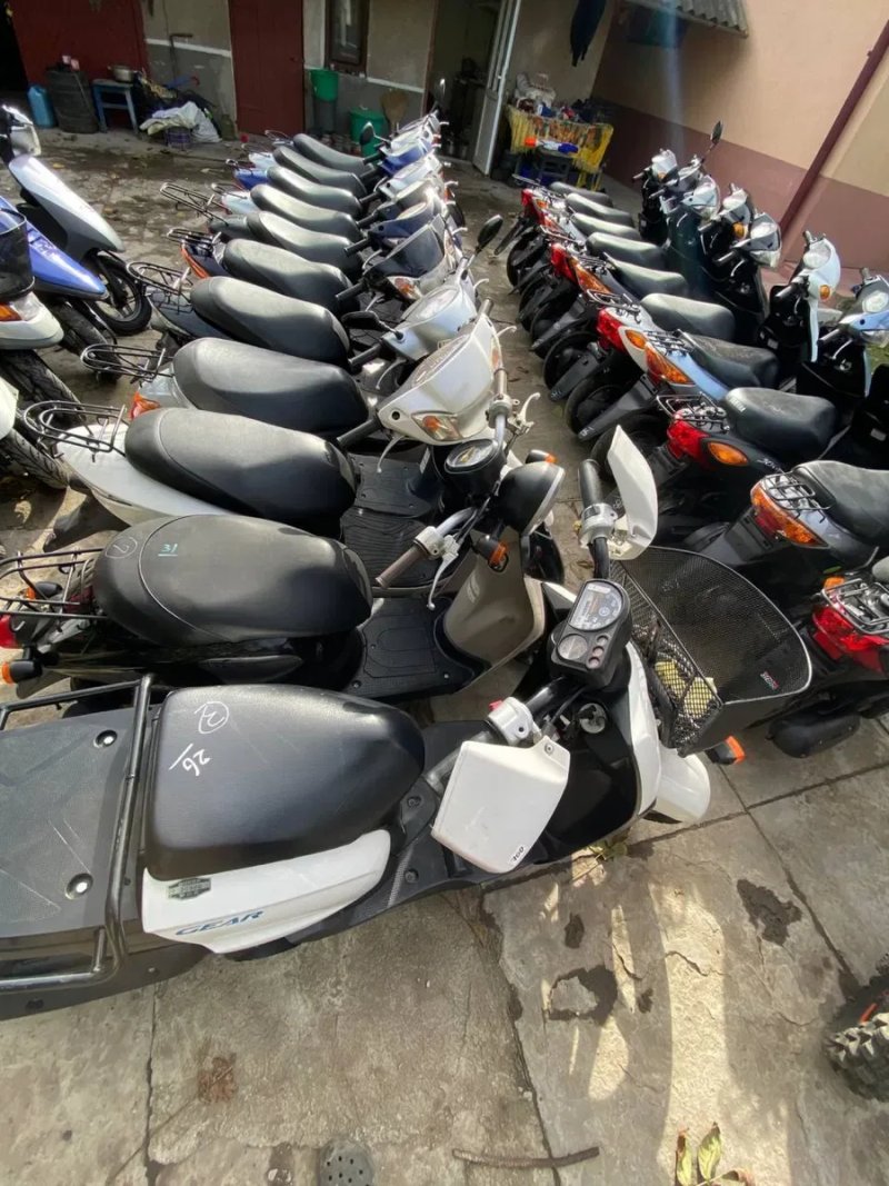 Мопед з контейнера Yamaha jog 36,39,55 .suzuki,Honda dio скутер — фото 5