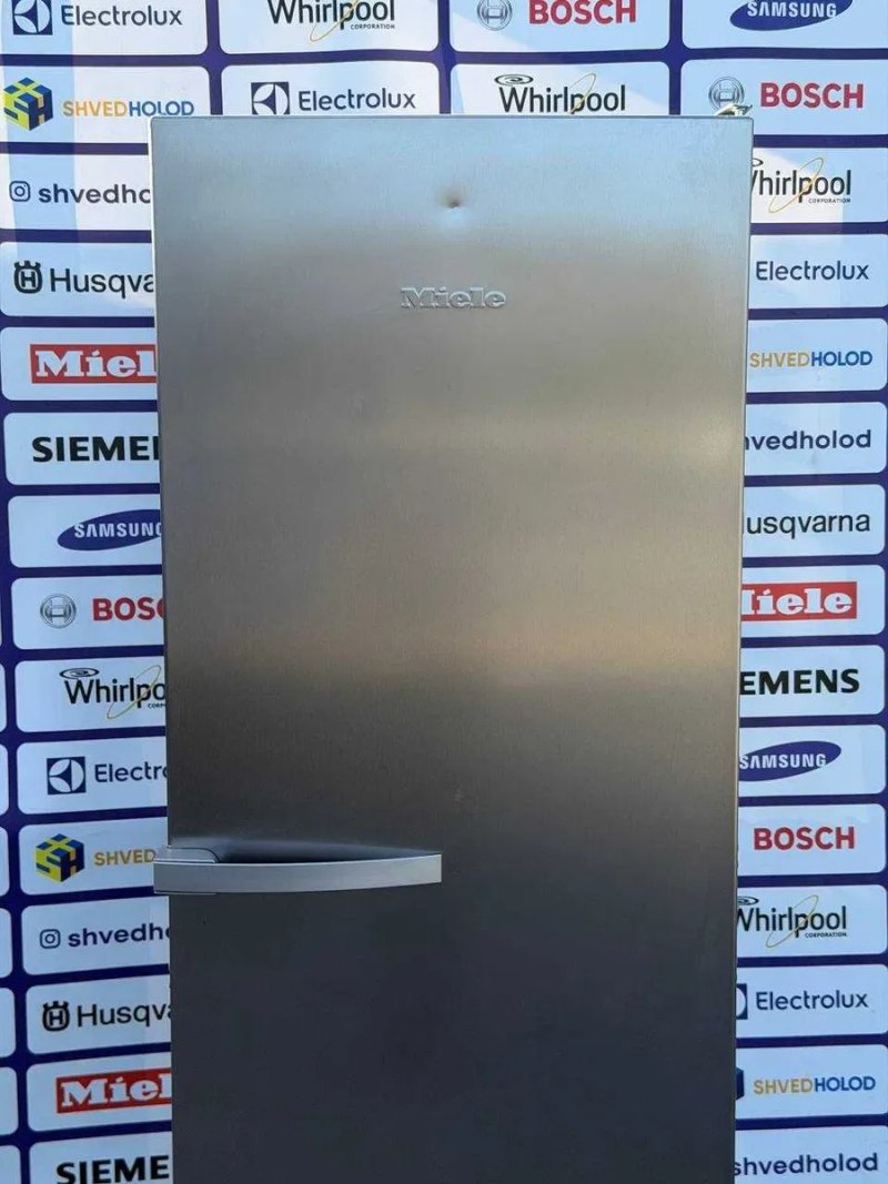 Морозильна камера б/в  MIELE  185/60/60  Металік нержавійка  No Frost #08439 — фото 4