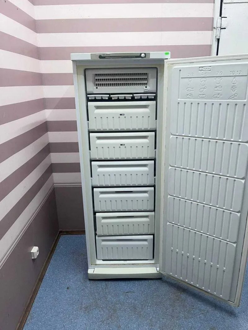 Морозильна камера INDESIT SFR167NF.002 271л 6 ящиків 166см як НОВА — фото 3
