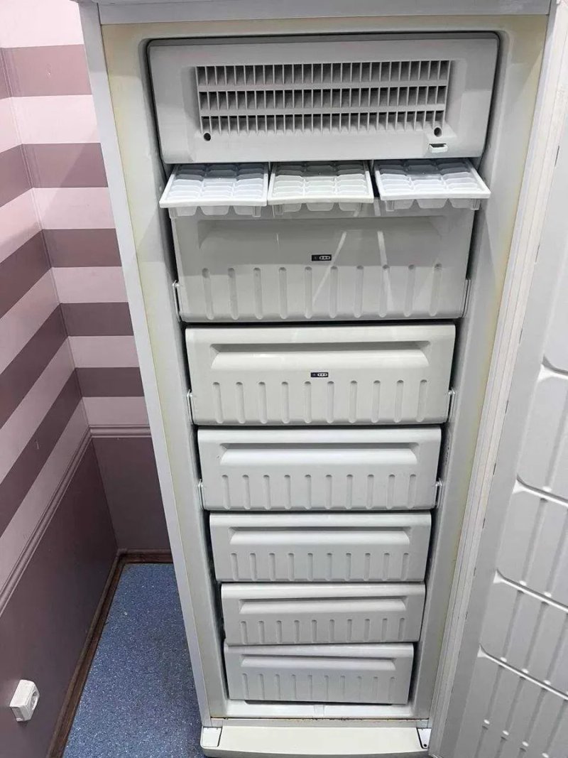 Морозильна камера INDESIT SFR167NF.002 271л 6 ящиків 166см як НОВА — фото 4