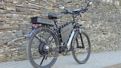 Мощный скоростной горный электровелосипед 1500W 48V Ebike