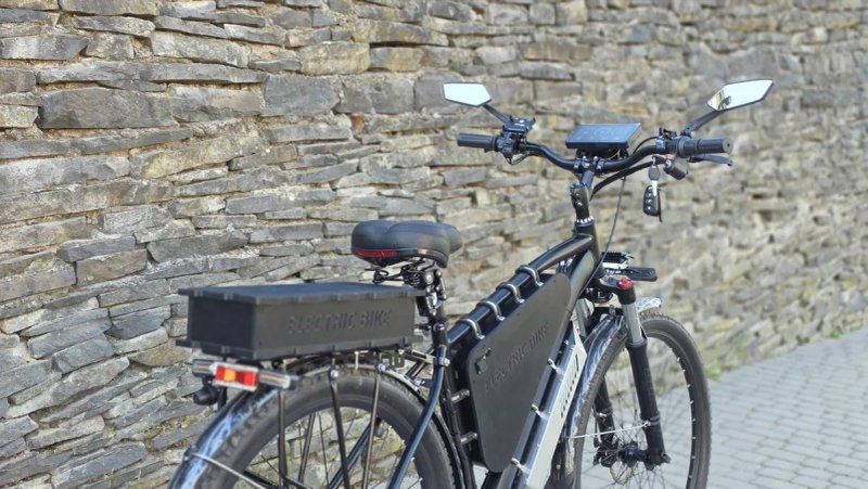 Мощный скоростной горный электровелосипед 1500W 48V Ebike — фото 4