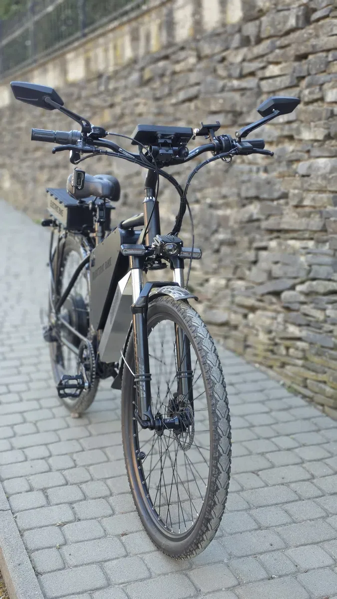 Мощный скоростной горный электровелосипед 1500W 48V Ebike — фото 7