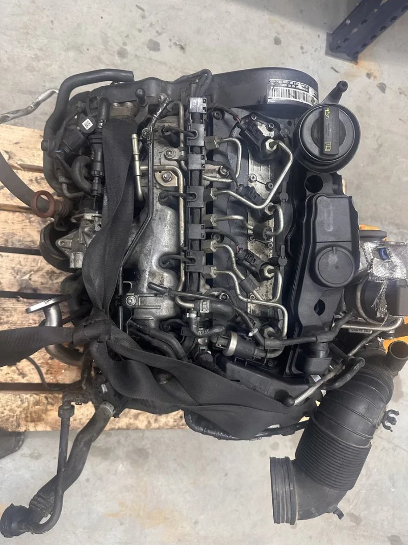 Мотор Двигун 2.0 TDI CBA VW Passat B6 B7 Golf Audi Seat Skoda Octavia — фото 7