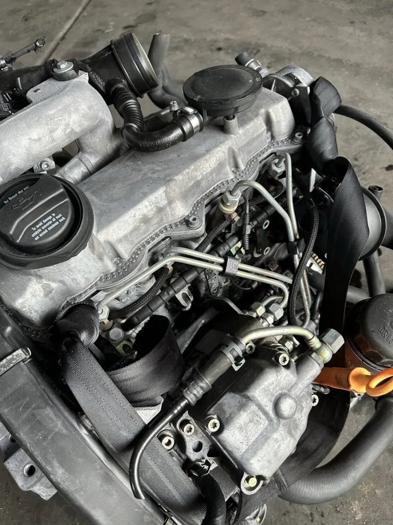 Мотор Двигун Двигатель КОМПЛЄКТНИЙ VAG Golf 4 Bora Octavia Tur Augi A3 1.9tdi AHF ASV AGR ALH Октавія Тур Гольф 4 — фото 4