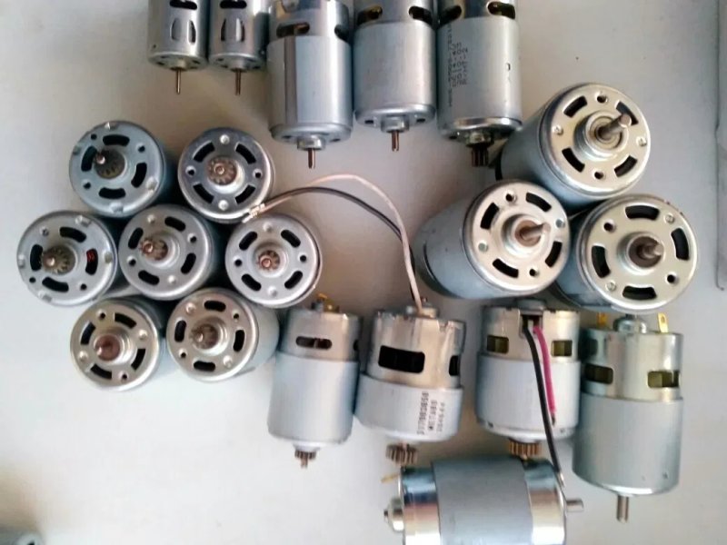Мотор rs550 пилка 21v rs755 двигун 775 шуруповерт 12 двигун 14.4v 18v — фото 3