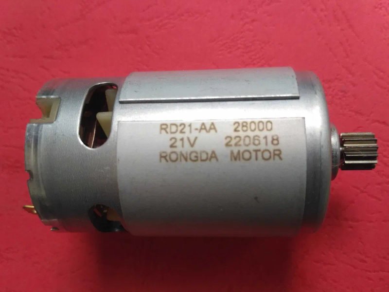 Мотор rs550 пилка 21v rs755 двигун 775 шуруповерт 12 двигун 14.4v 18v — фото 8