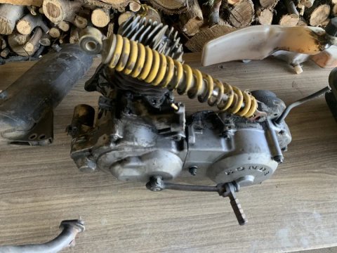 Мотор скутера хонда джонрно аф 24