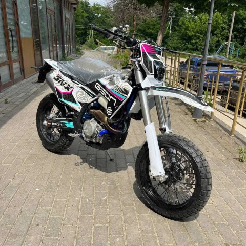 Мотоцикл GEON DAKAR GNX 300 YBS Motard Carb 17/17 МКПП 6 K27