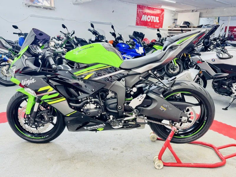 мотоцикл Kawasaki Ninja 636 ZX-6R 2523 км з Японії в оригіналі — фото 6