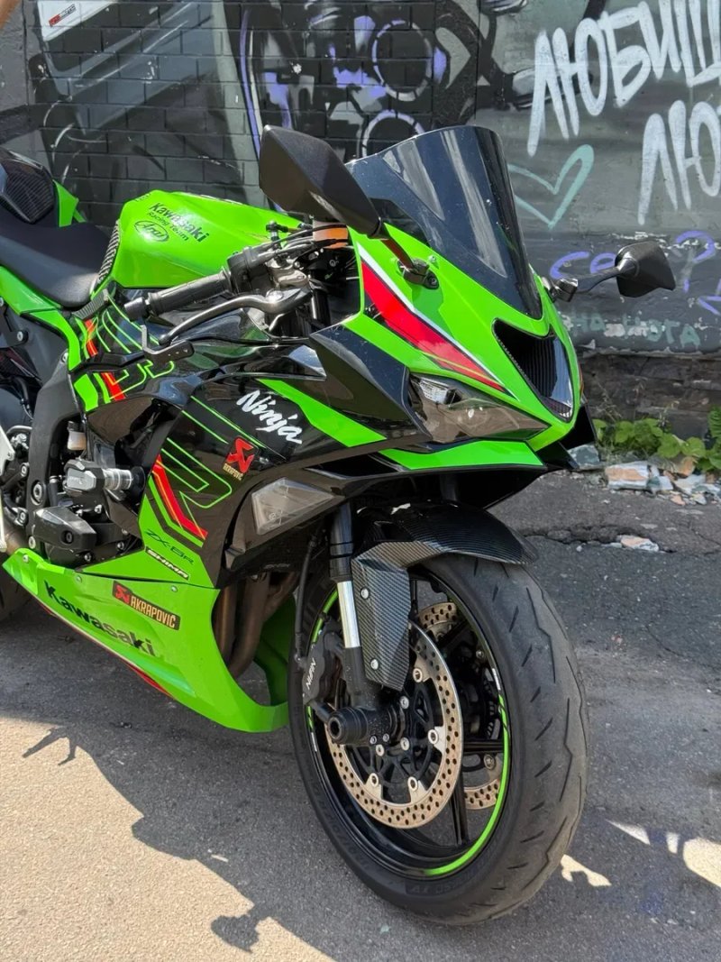 Мотоцикл Kawasaki Ninja ZX-6R 2024 рік — фото 2