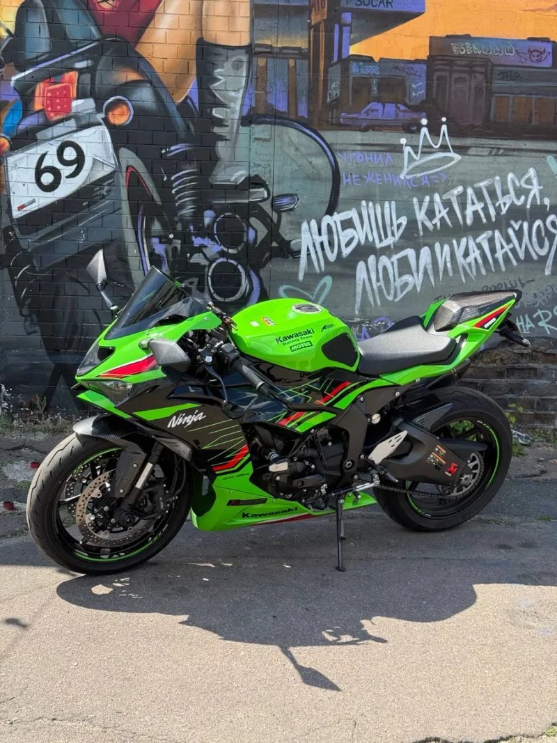 Мотоцикл Kawasaki Ninja ZX-6R 2024 рік — фото 5
