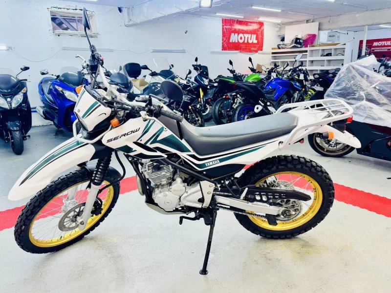 мотоцикл Yamaha Serow 250 2202км Інжектор 2013р в оригіналі з Японії — фото 6
