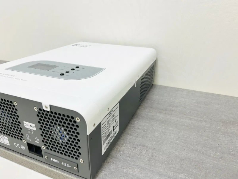 MPPT 3-6000Вт‼️Низкочастотный 24В 220В инвертор гибридный інвертор гібридний низькочастотний зарядная станция зарядна станція для LiFePo4 аккумулятора — фото 4