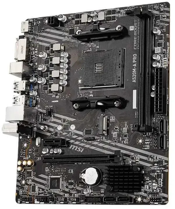 MSI A520M Ryzen 5 3600 DDR4 амд amd ryzen am4 — фото 2