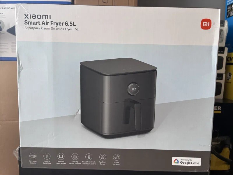 Мультипіч Xiaomi Mi Smart Air Fryer 6.5 л Чорний — фото 5