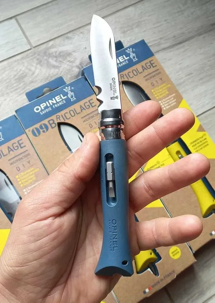 МУЛЬТИТУЛ OPINEL DIY 9 (нож,отвертка,mora,бита,fiskars,складной,темляк — фото 5