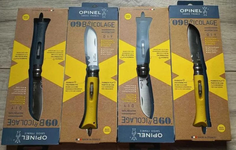 МУЛЬТИТУЛ OPINEL DIY 9 (нож,отвертка,mora,бита,fiskars,складной,темляк — фото 8