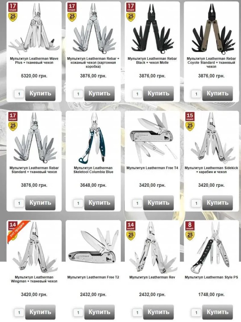 Мультитулы Ganzo Leatherman — фото 5