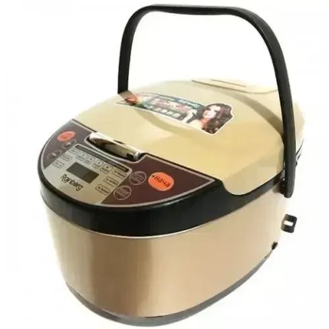 Мультиварка Rainberg RB-6207 1500W, 12 програм, 6L. Мультиварка тефлонова с фритюрницею