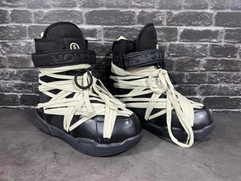 Мунбуты рик овенс,в колобараций монклер Rick Owens x Moncler Amber Megalace Boots