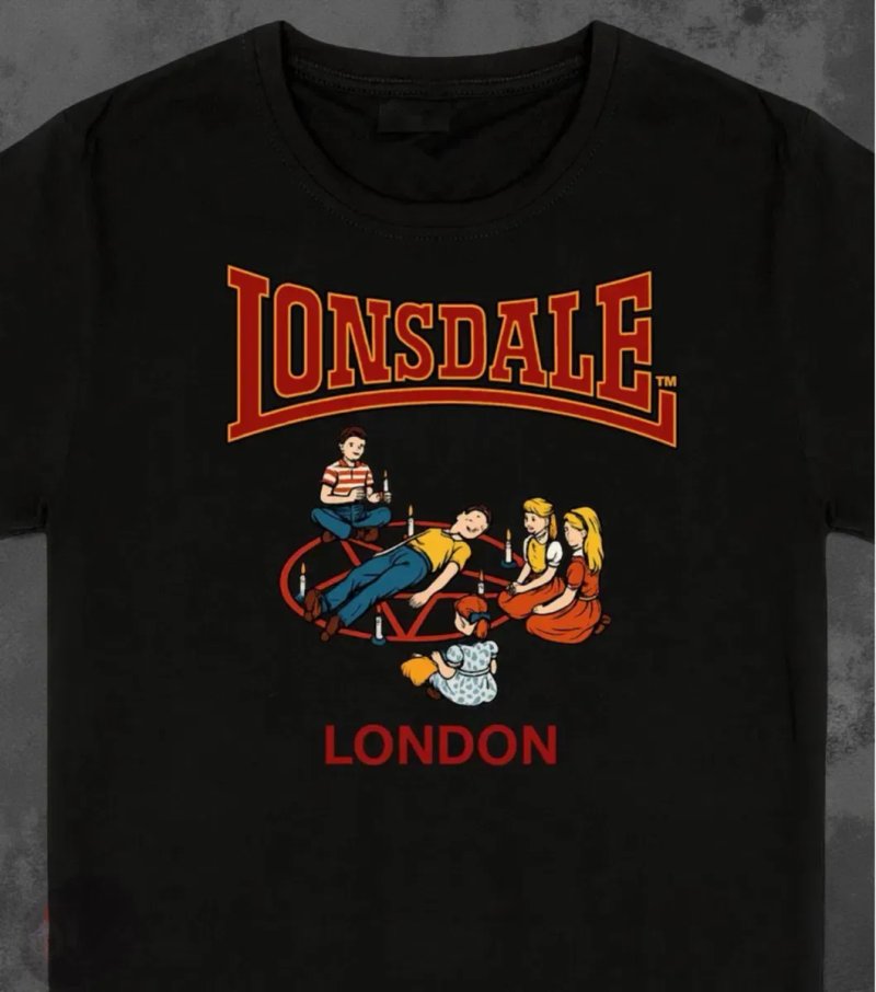 Мужская футболка Lonsdale London Casual logo унисекс лонсдейл паутина — фото 3