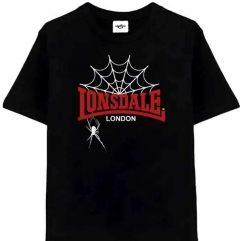 Мужская футболка Lonsdale London Casual logo унисекс лонсдейл паутина — фото 6