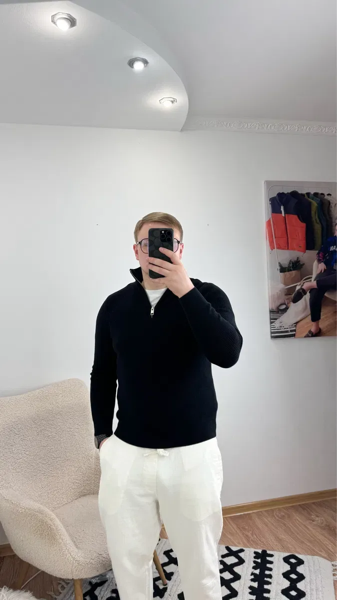 Мужская кофта свитер H&M — фото 5