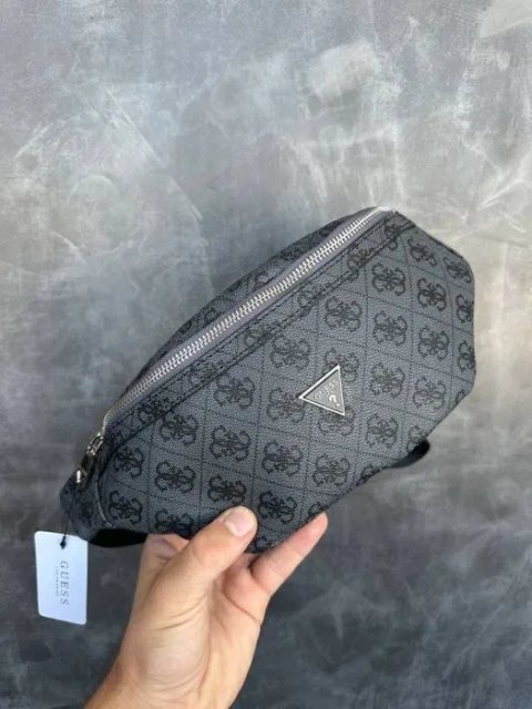 Мужская сумка бананка guess чоловіча жіноча бананка гесс