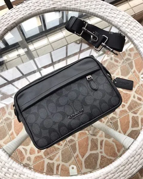 Мужская сумка coach чоловіча барсетка коач кроссбоді придбати — фото 2