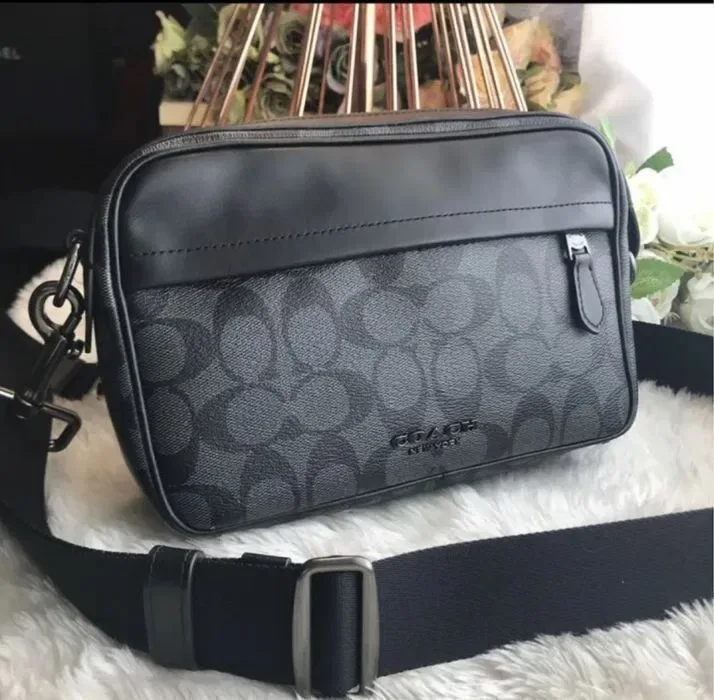 Мужская сумка coach чоловіча барсетка коач кроссбоді придбати — фото 5