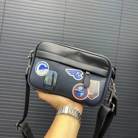 Мужская сумка coach чоловіча барсетка кроссбоді коач придбати