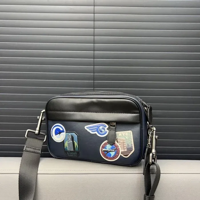 Мужская сумка coach чоловіча барсетка кроссбоді коач придбати — фото 2
