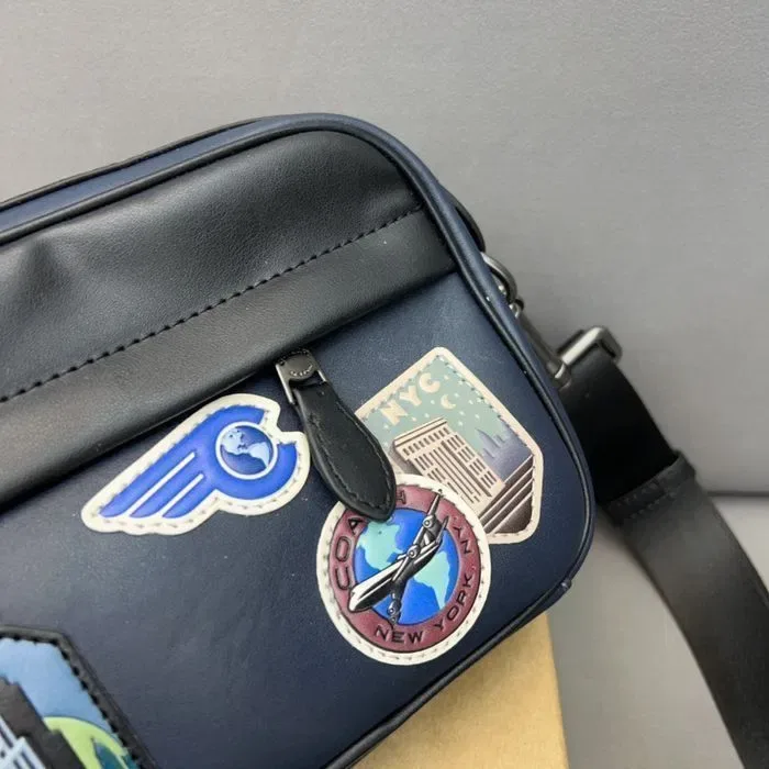 Мужская сумка coach чоловіча барсетка кроссбоді коач придбати — фото 4