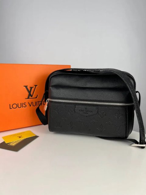 Мужская сумка месенджер луи витон/Чоловіча сумка через плече lv louis vuitton