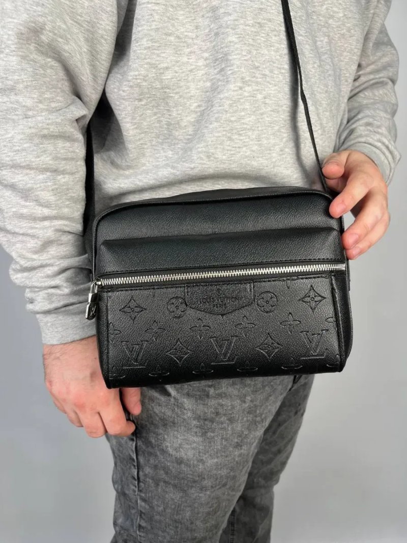 Мужская сумка месенджер луи витон/Чоловіча сумка через плече lv louis vuitton — фото 7