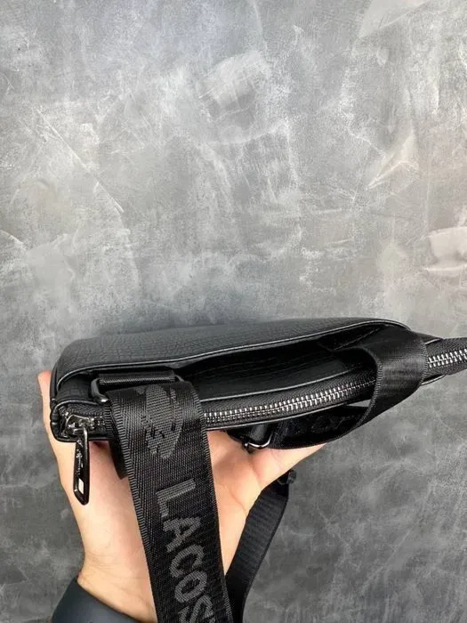 Мужская сумка планшетка lacoste чоловіча сумка лакоста — фото 3